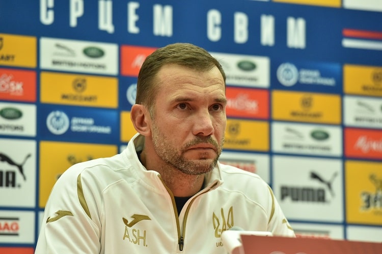 Шевченко назвал состав сборной Украины на матчи против Франции и Польши